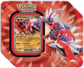 Paldea Legends Tins: Koraidon ex Tin (US Version)