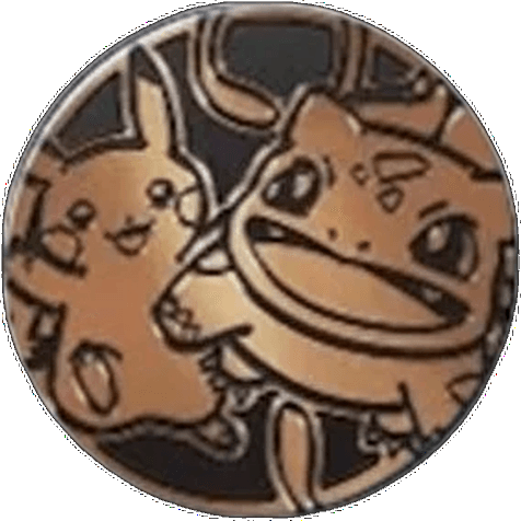 My First Battle: Bulbasaur & Pikachu Coin