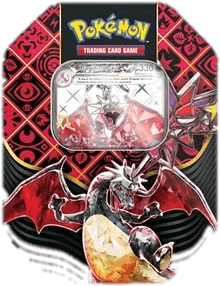 Paldean Fates: Tera Charizard ex Tin