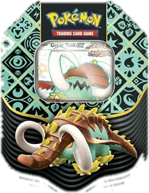 Paldean Fates: Great Tusk ex Tin
