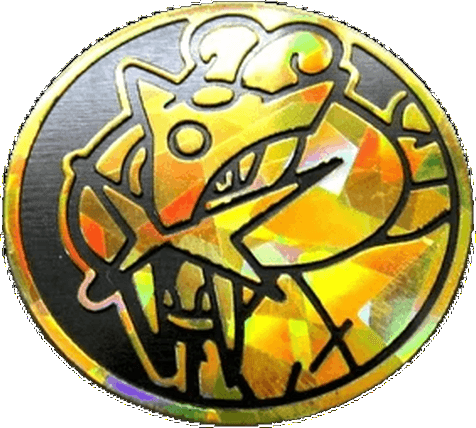 Gold Cracked Ice Raikou Coin