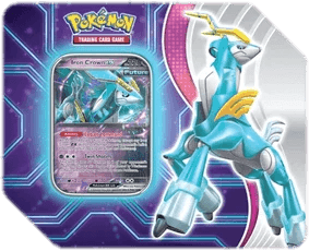 Paradox Destinies Tins: Iron Crown ex Tin (US Version)