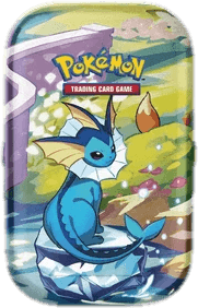 Prismatic Evolutions: Vaporeon Mini Tin
