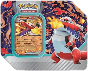 Paldea Partners Tins: Skeledirge ex Tin (US Version)