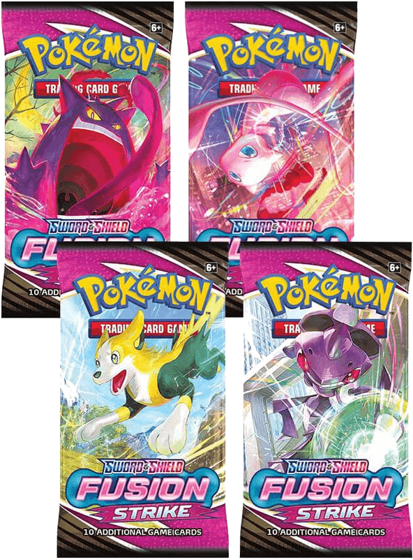 Fusion Strike Booster Pack Art Bundle [Set of 4]