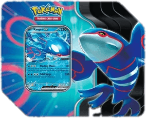Azure Legends Tins: Kyogre ex Tin (US Version)