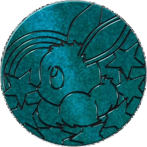 Prismatic Evolutions Mini Tins: Cyan Eevee Coin