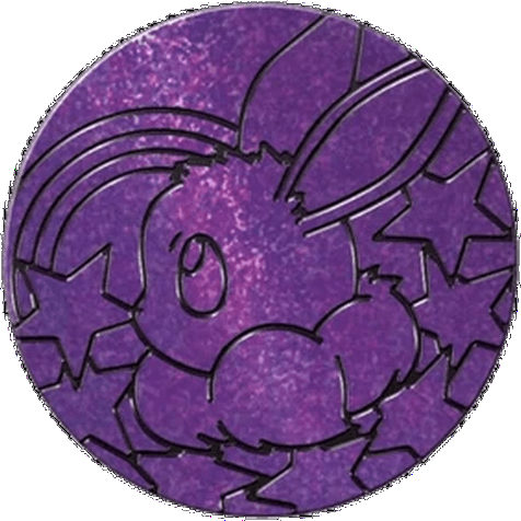 Prismatic Evolutions Mini Tins: Purple Eevee Coin