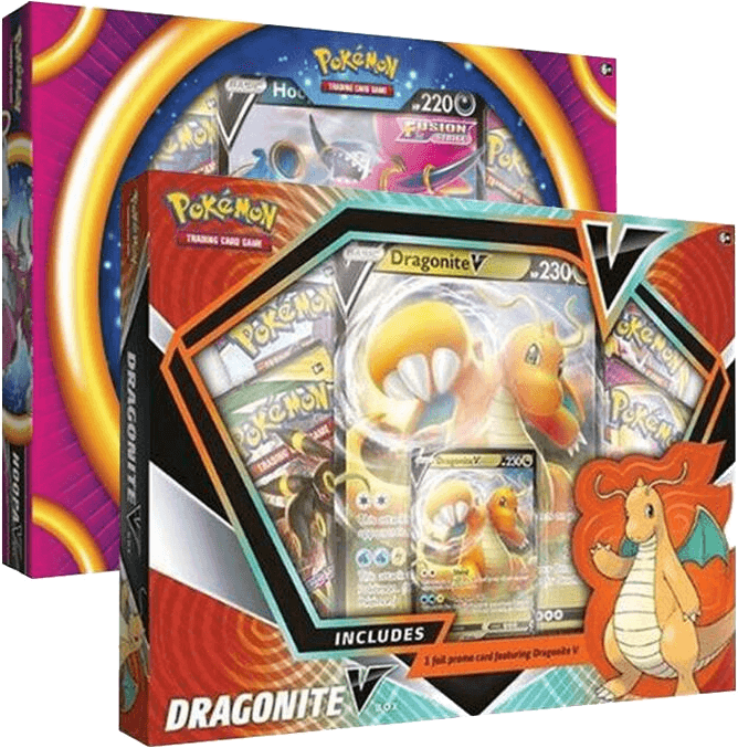 Hoopa V Box / Dragonite V Box [Set of 2]