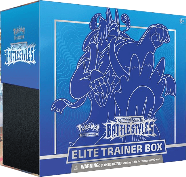 Battle Styles Elite Trainer Box [Rapid Strike Urshifu] (Blue)
