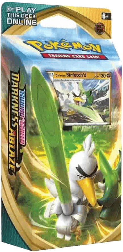 Darkness Ablaze Theme Deck [Galarian Sirfetch'd]