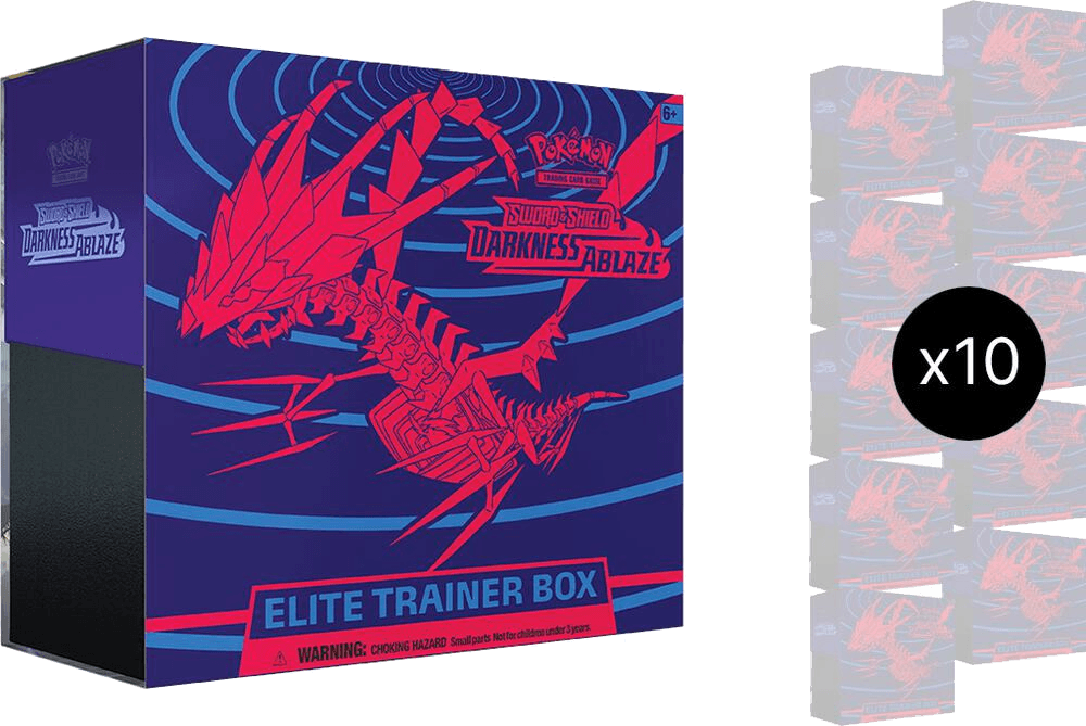 Darkness Ablaze Elite Trainer Box Case