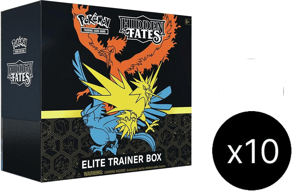 Hidden Fates Elite Trainer Box Case