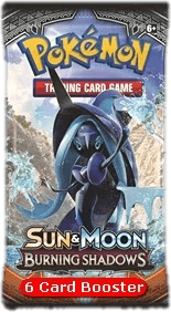 Burning Shadows Booster (6 Cards)