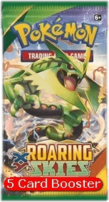 Roaring Skies Booster (5 Cards)