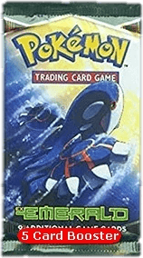 EX Emerald Booster (5 Cards)