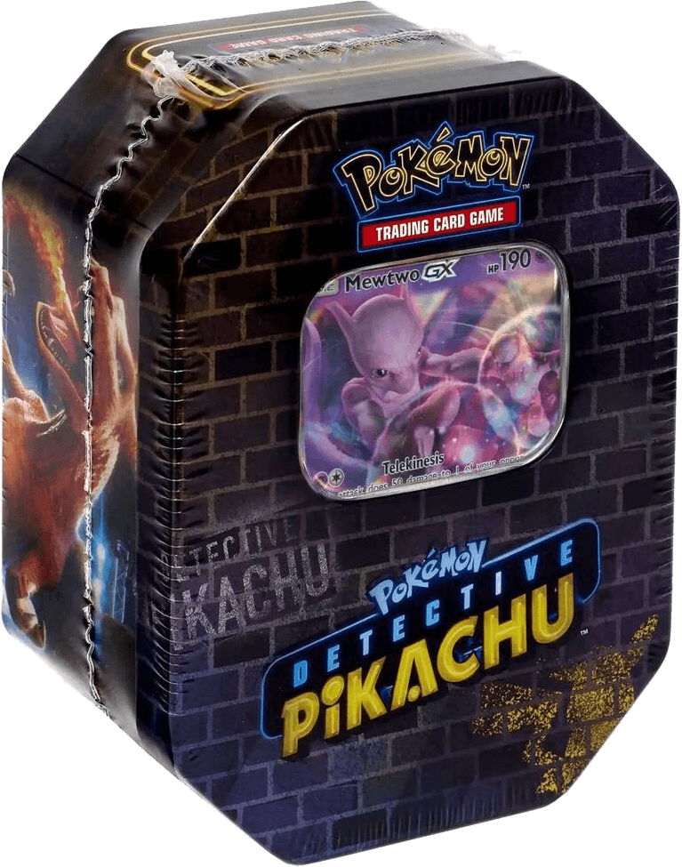 Detective Pikachu Tin [Mewtwo]
