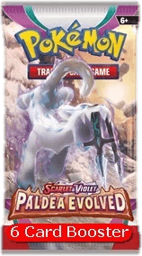 Paldea Evolved Booster (6 Cards)