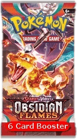 Obsidian Flames Booster (6 Cards)
