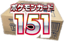 Pokémon Card 151 Booster Box Case