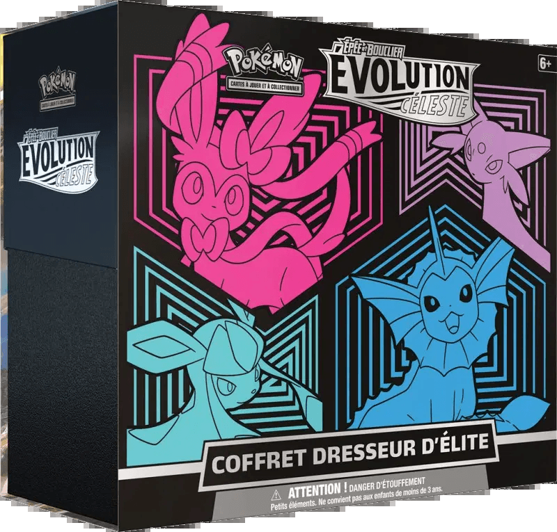 Sword & Shield - Evolving Skies Elite Trainer Box - Sylveon, Espeon, Glaceon, Vaporeon