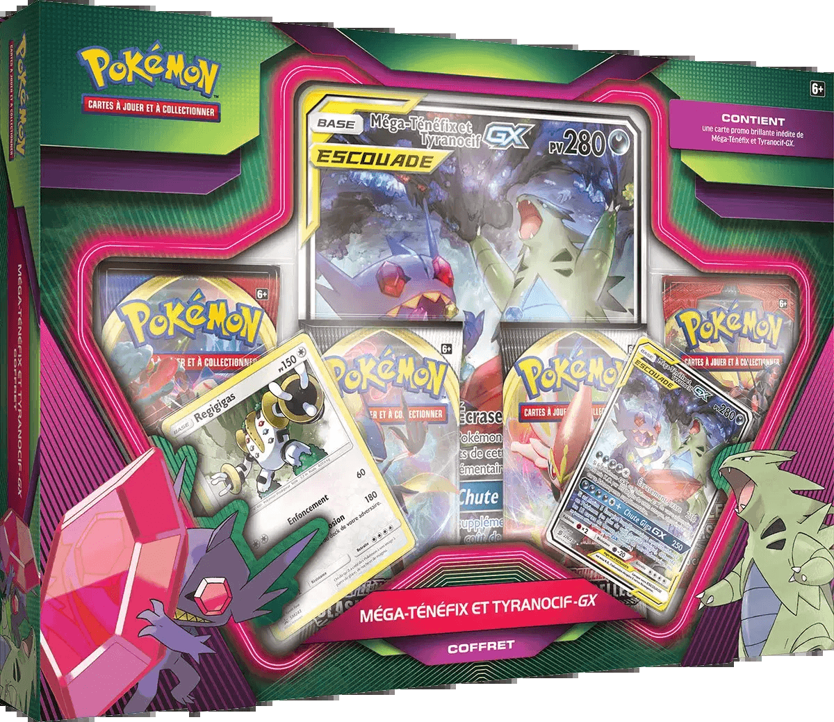 Coffret Méga-Ténéfix et Tyranocif-GX