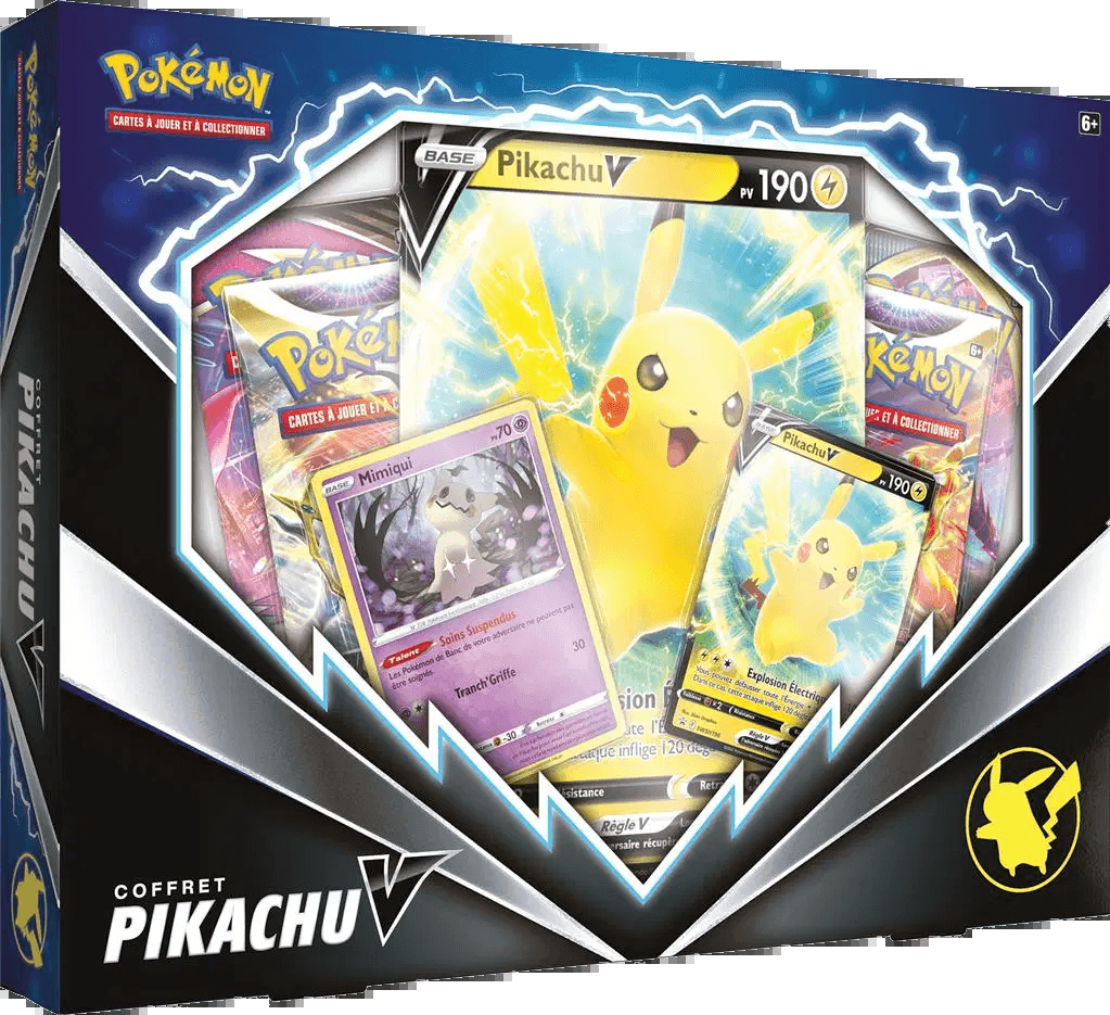 Pikachu-V Box