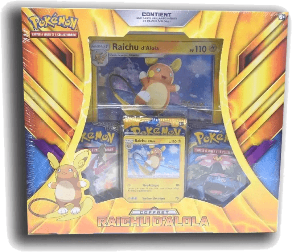 Alolan Raichu Figure Collection