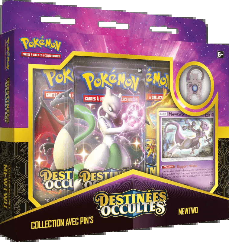 Hidden Fates Pin Collection - Mewtwo