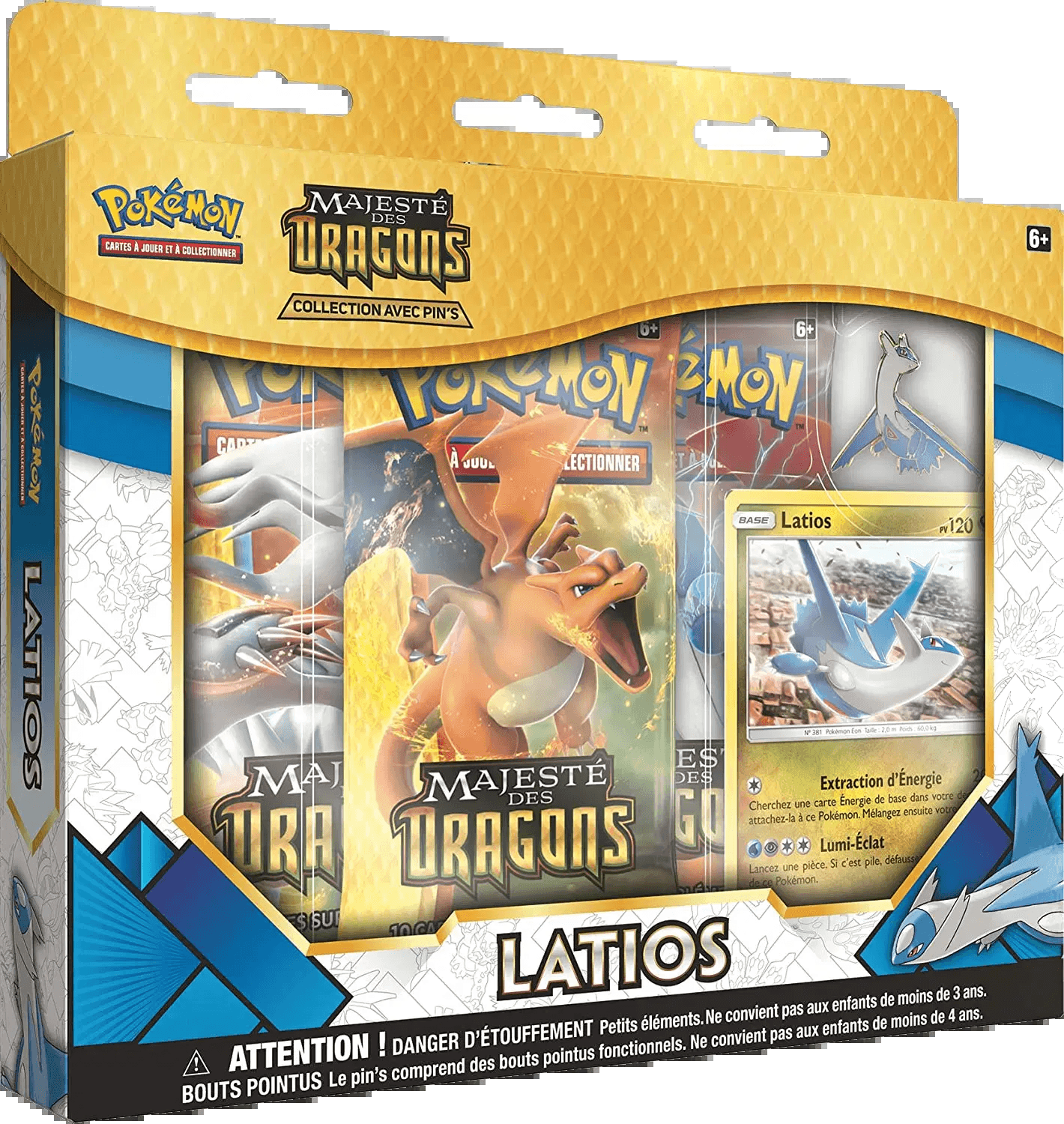 Dragon Majesty Pin Collection - Latios