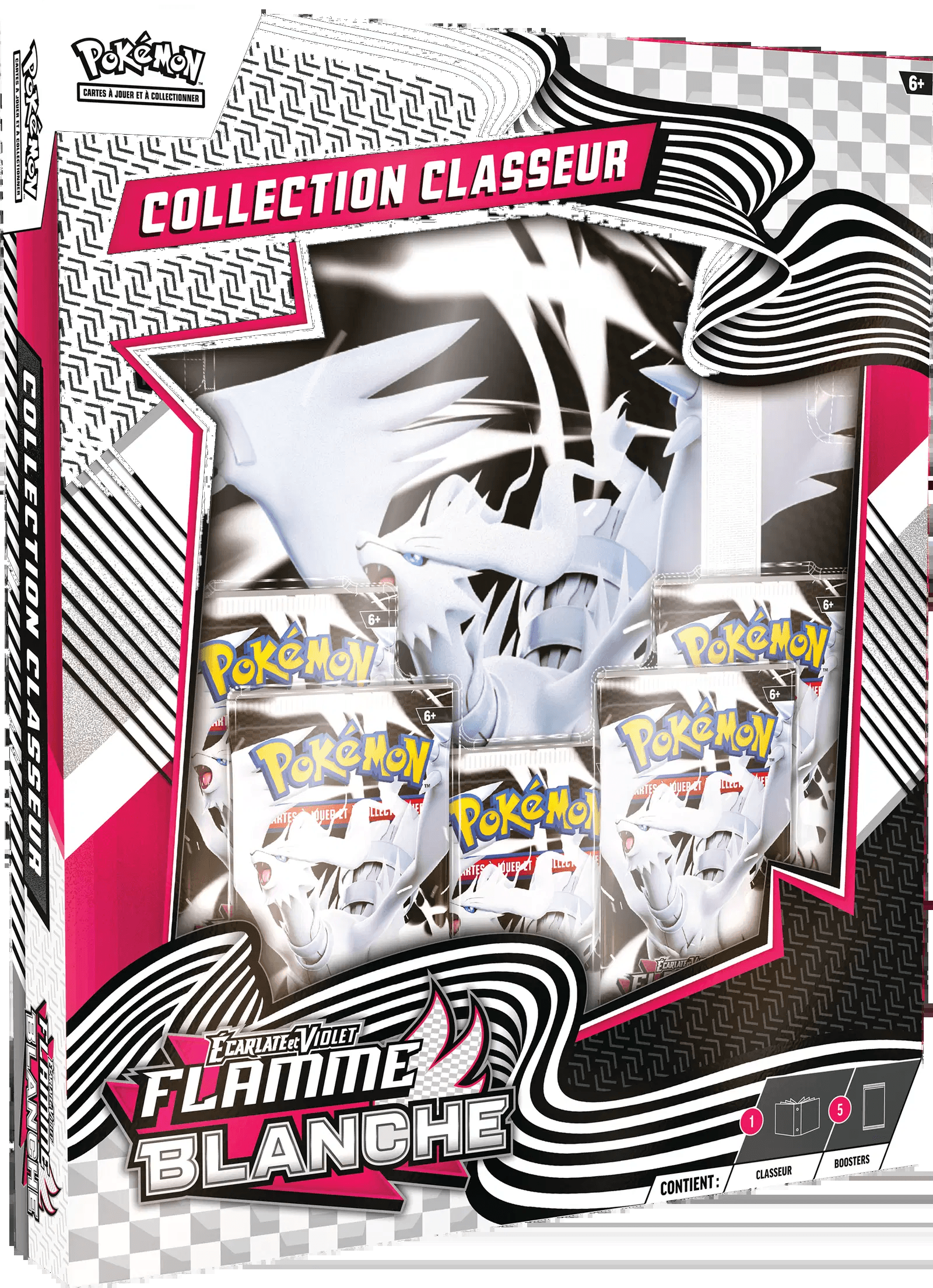 Scarlet and Violet White Flame Binder Collection