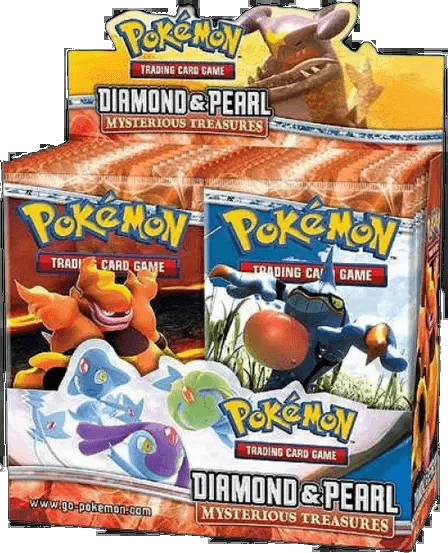 Diamond & Pearl : Mysterious Treasures Display