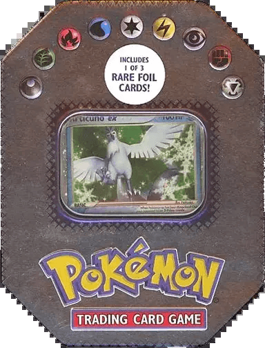 EX Collector's Window Articuno ex Tin