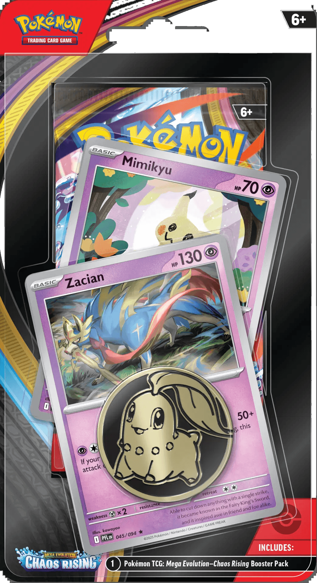 Premium Checklane Blister - Chaos Rising - Zacian