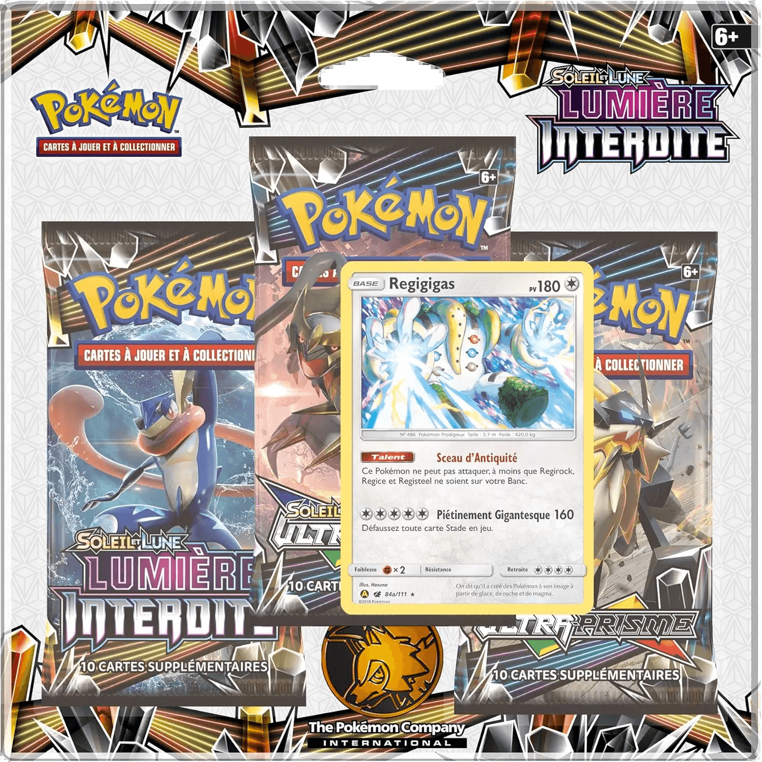 Forbidden Light - Three Pack Blister - Regigigas