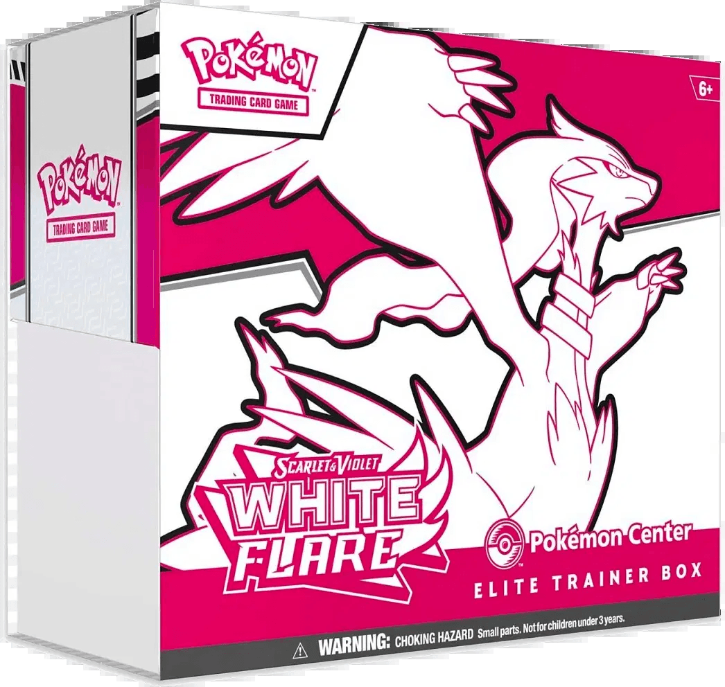 Scarlet & Violet - White Flare Pokémon Center Elite Trainer Box
