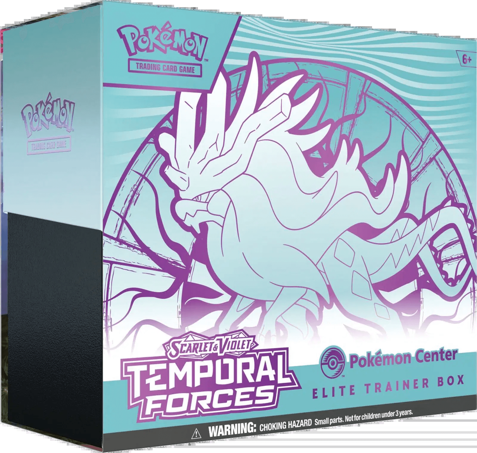 Scarlet & Violet - Temporal Forces Pokémon Center Elite Trainer Box - Iron Crown