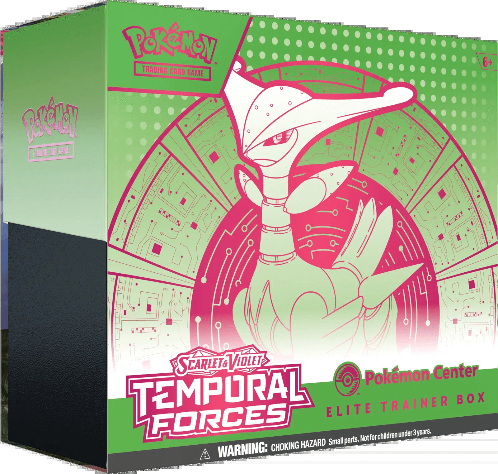 Scarlet & Violet - Temporal Forces Pokémon Center Elite Trainer Box - Iron Leaves