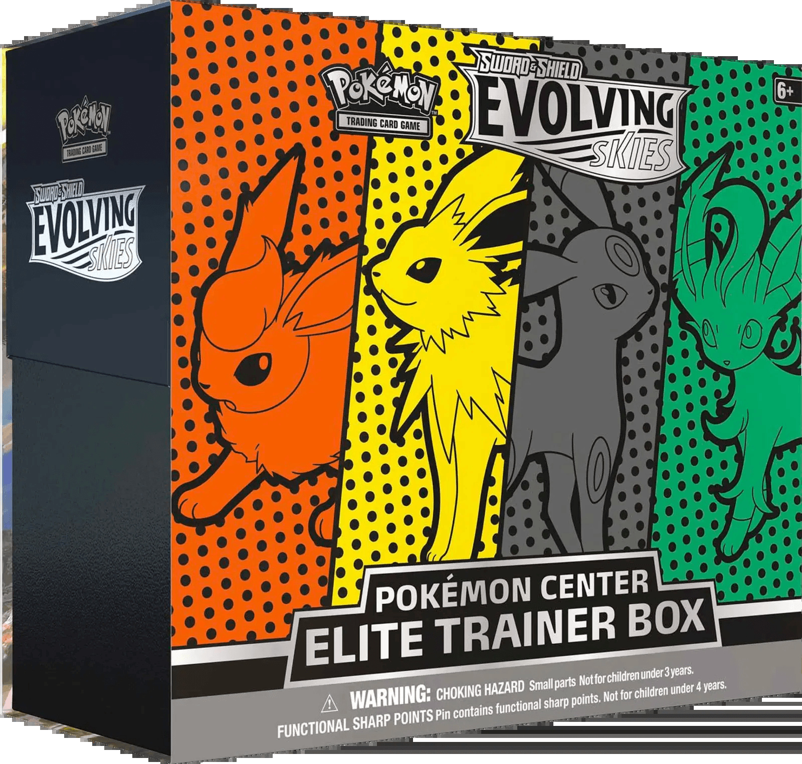 Sword & Shield - Evolving Skies Pokémon Center Elite Trainer Box - Leafeon, Umbreon, Jolteon, Flareon