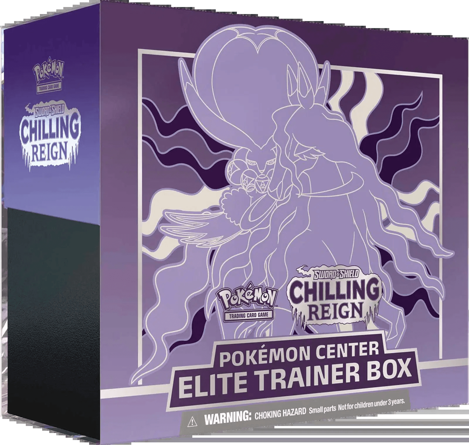 Sword & Shield - Chilling Reign Pokémon Center Elite Trainer Box - Shadow Rider Calyrex