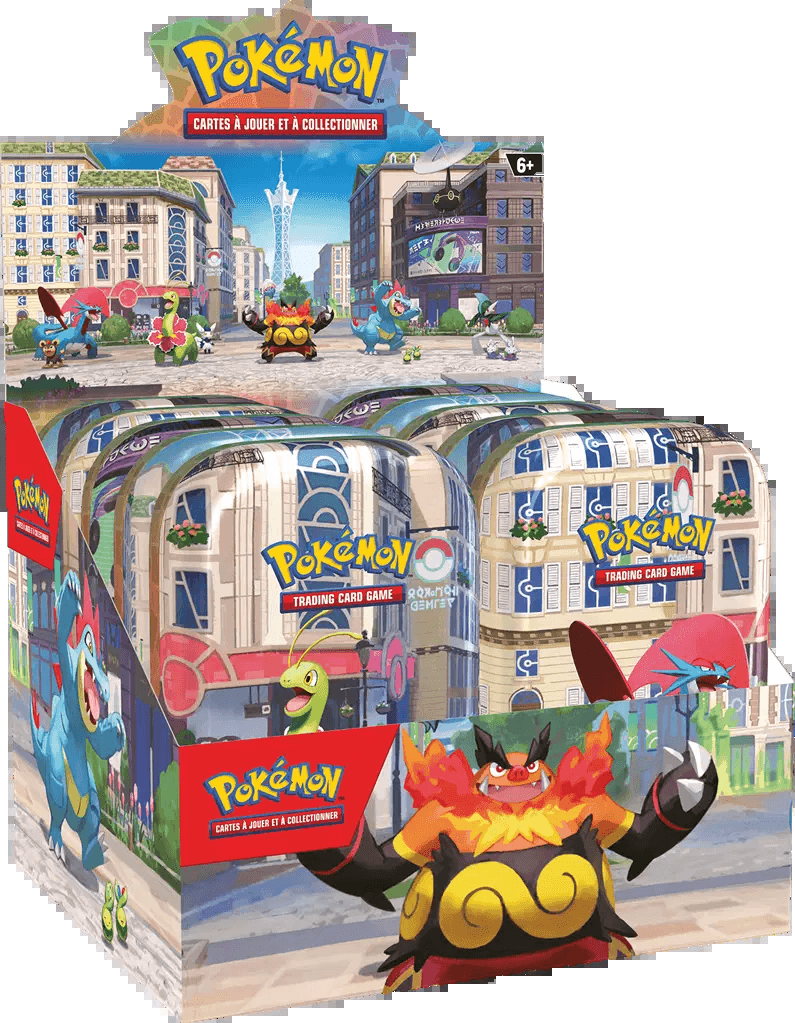 Lumiose City Mini Tin Display