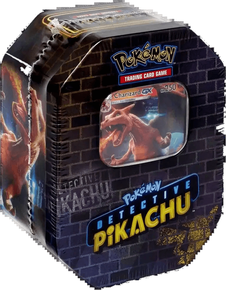 Detective Pikachu Tins: Charizard GX Tin
