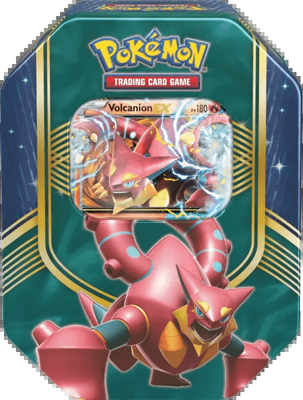 Battle Heart Tin Volcanion-EX