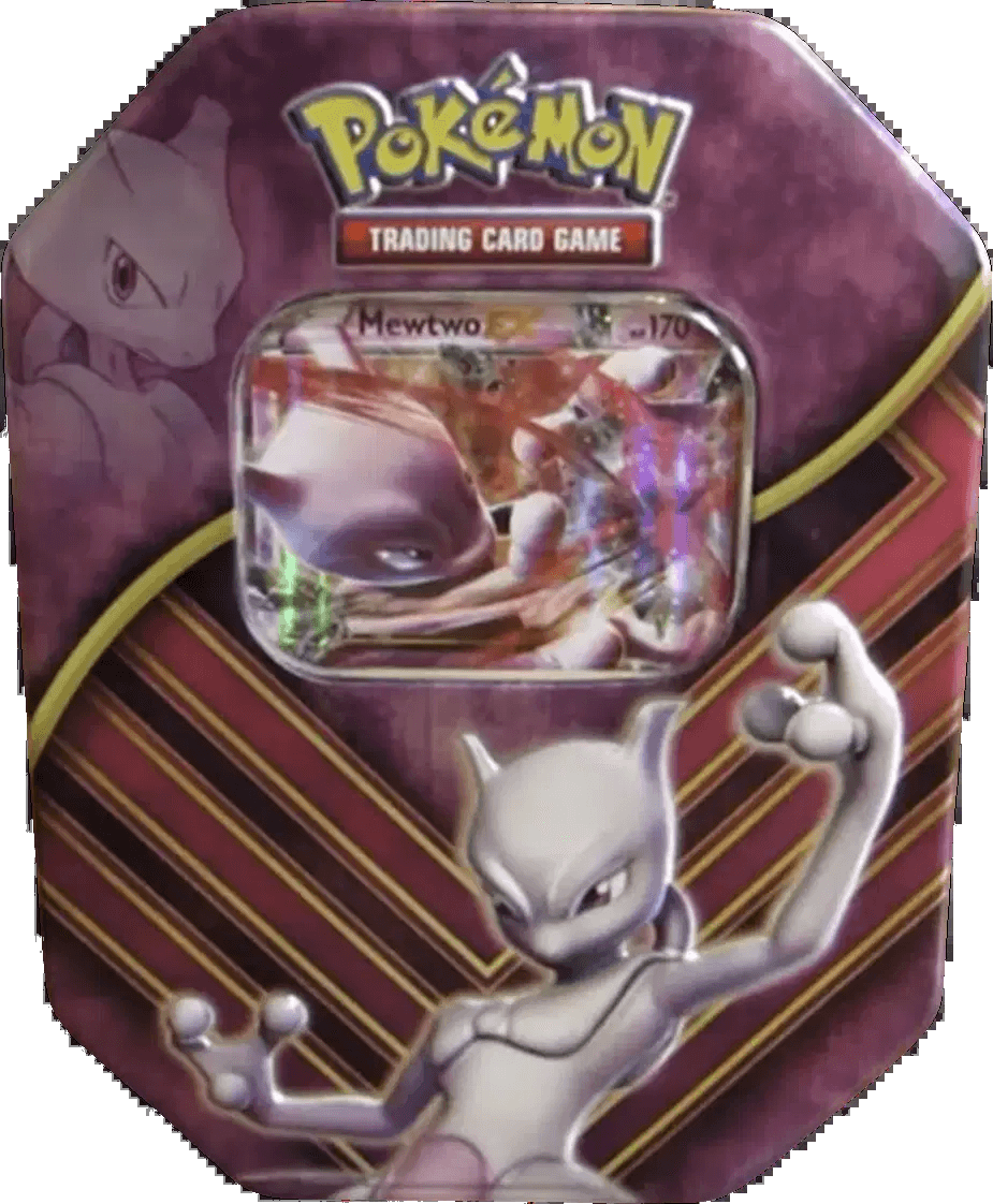 Battle Origins Mewtwo EX Tin