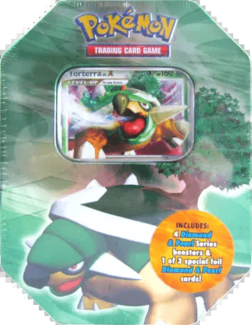 Diamond & Pearl Collector's Tin Torterra LV. X