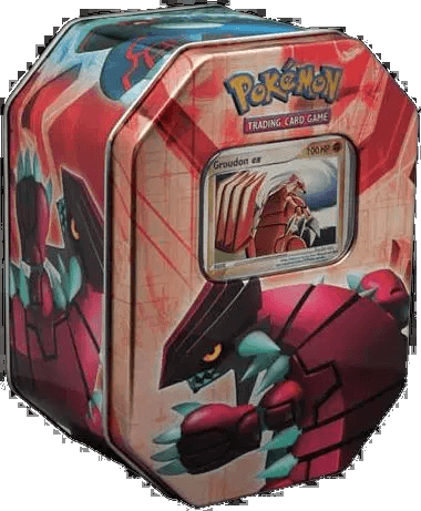 EX Collector's Groudon Tin