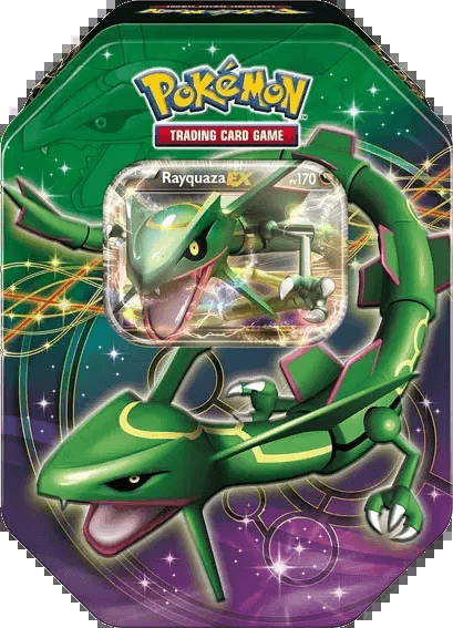 Legendary EX Tin Rayquaza-EX