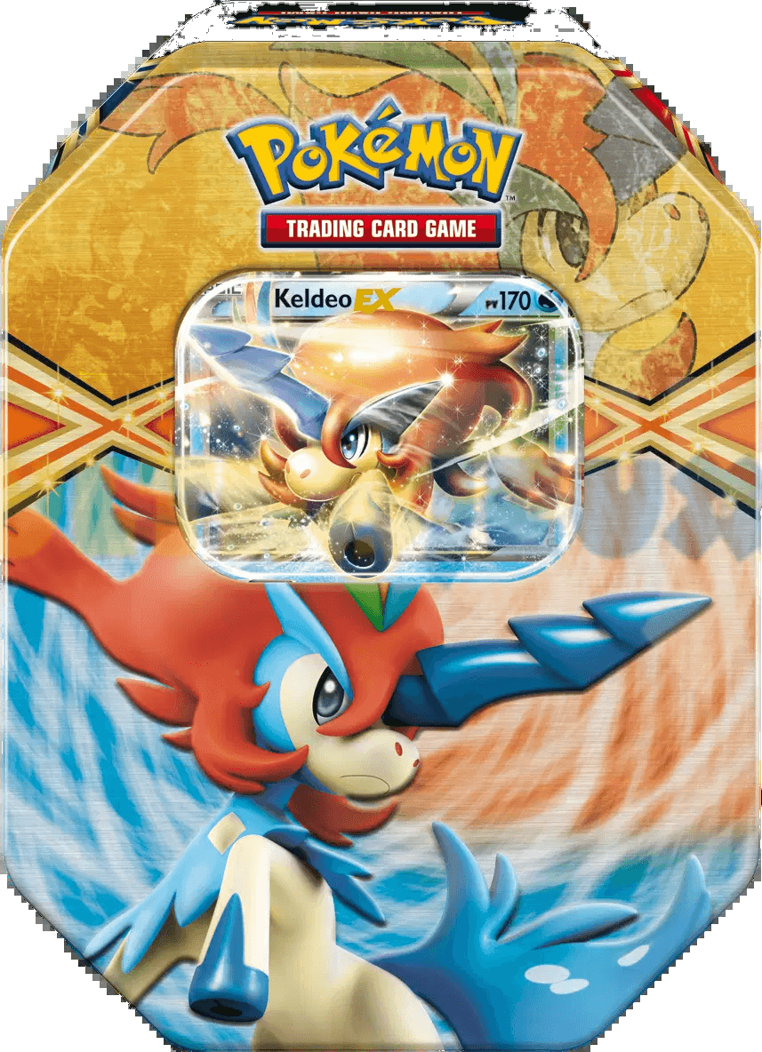 EX Power Tin Keldeo-EX