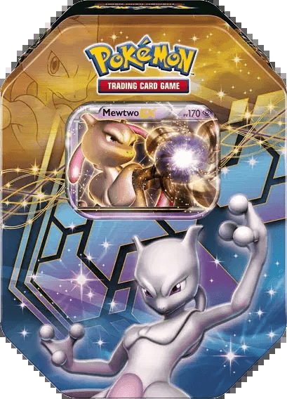 Legendary EX Tin Mewtwo-EX