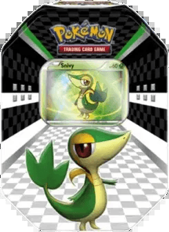 Black & White Sneak-Peek Snivy Tin